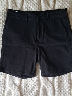 American Eagle Outfitters Black Stretch Shorts
